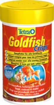 ТetraAniMinGoldfish Crisps Основной корм для ЗОЛОТЫХ рыбок чипсы 100мл \147843