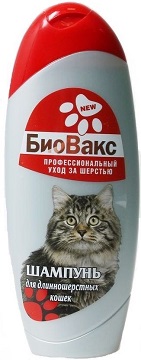 Шампунь Биовакс для кошек длинношерстных пород\355мл\15