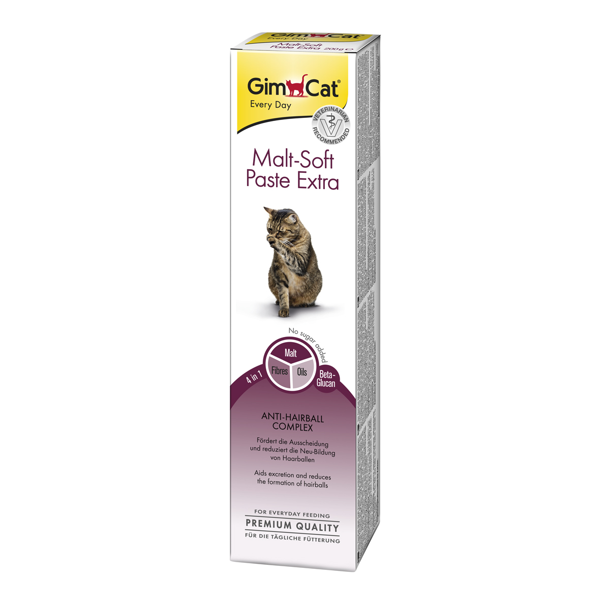 ДжимКет (GIMCAT) Паста д/кошек Malt-Soft-Extra Professional с эффектом вывед шерсти\50гр\15\407364