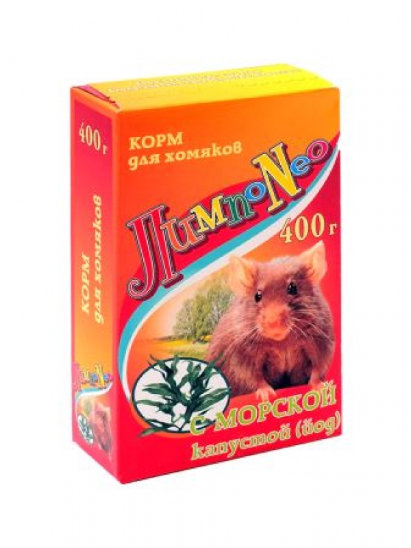 ЛимпоNeo корм для хомяка МОРСКАЯ КАПУСТА\400 гр.\14