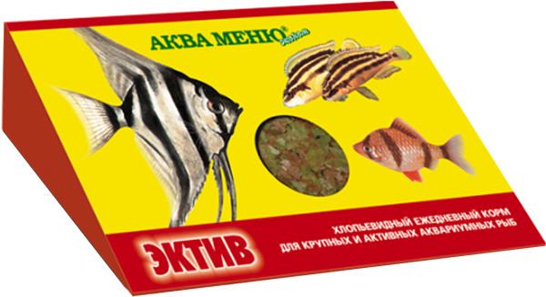 Аква Меню Эктив хлопья\55 11г