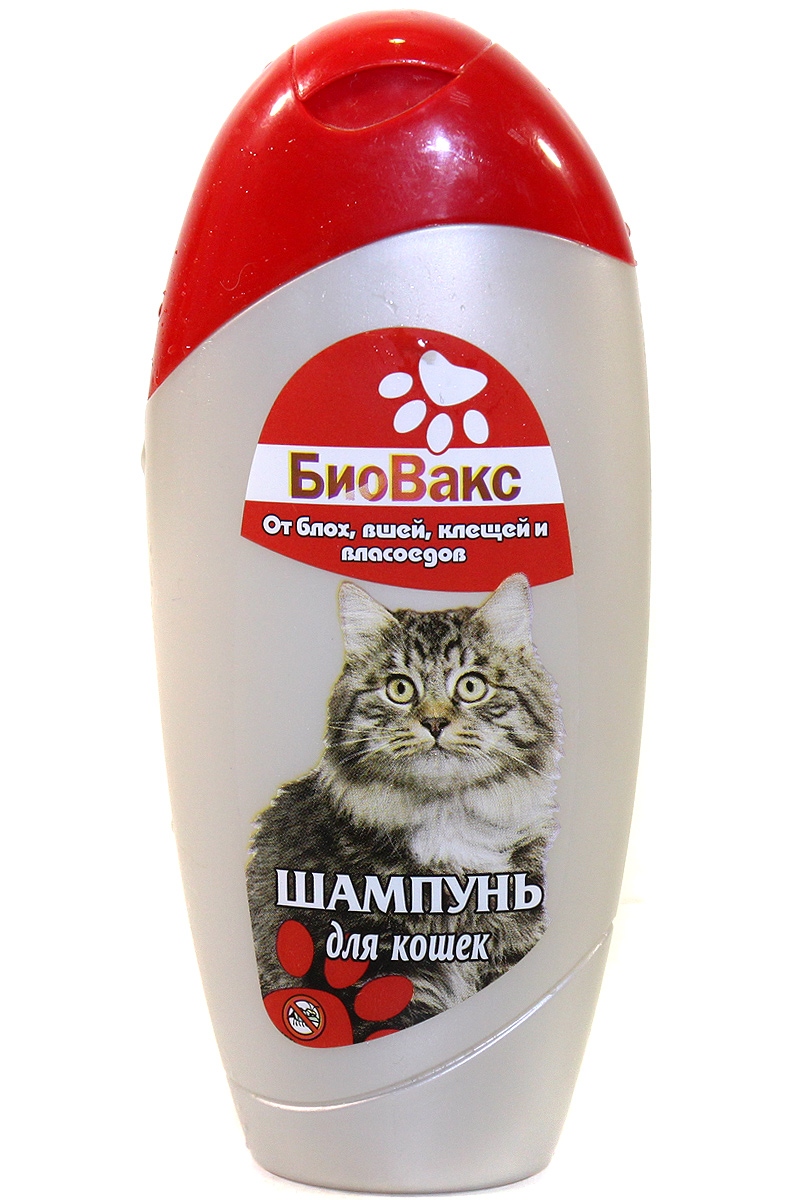 Шампунь Биовакс для кошек инсектицидный\250 мл\12