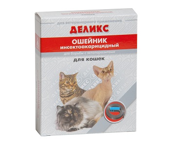 Ошейник Деликс-НЕКСТ для кошек антипаразитарный\20
